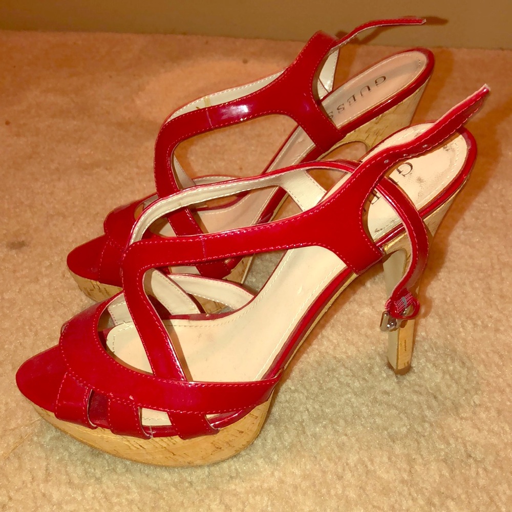 Sexy Red Platform Heels